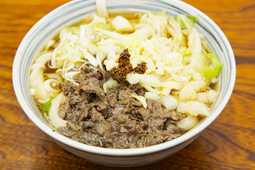 Yoshida Udon,Local specialties of Yamanashi Prefecture