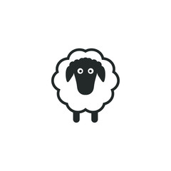 Sheep logo icon template