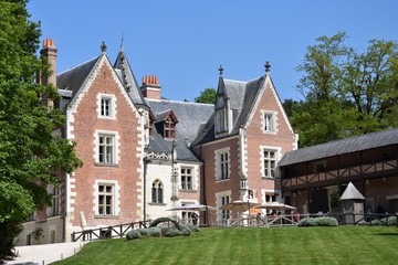 Fototapeta na wymiar château de Lucé