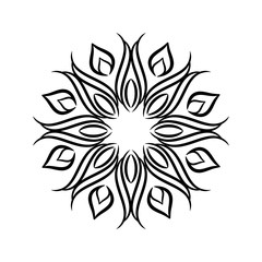 Vector of Moon Abstract Graphic