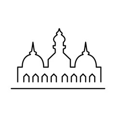Vector Graphic of Mosque 