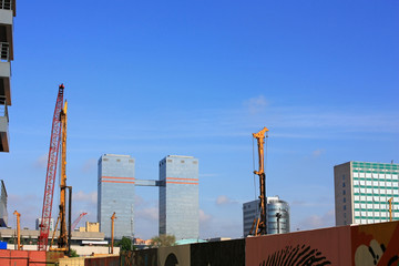 Skyscrapers in Moscow