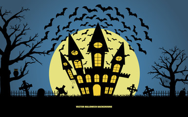 Vector background halloween.