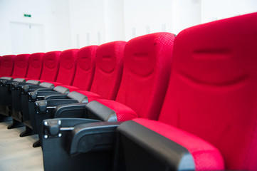 Fototapeta premium Chairs in conference room