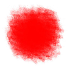 red watercolor splash background