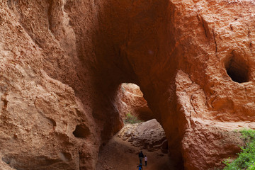 Las Médulas, antigua mina romana de oro en El Bierzo, España
