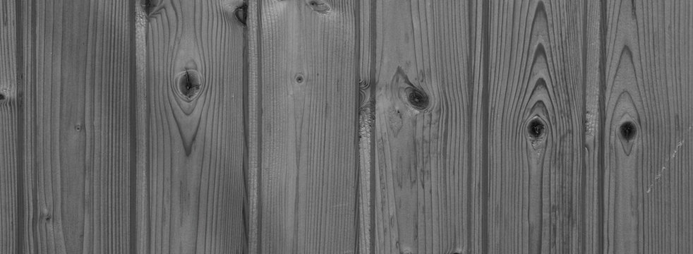 Bretter monochrom Panorama