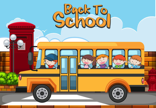 School Bus Back to School Theme