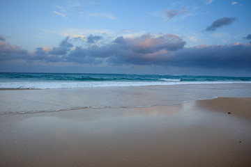 Fototapeta na wymiar Indian ocean coastline and beaches of Mozambique