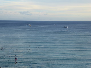 Obraz premium Waikiki in the Evening