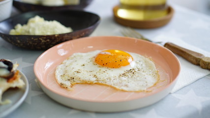 traditional breakfast omelette 