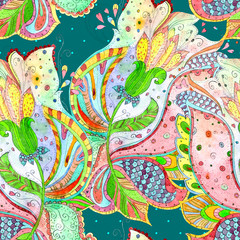 Obraz premium Texture seamless watercolor abstract pattern