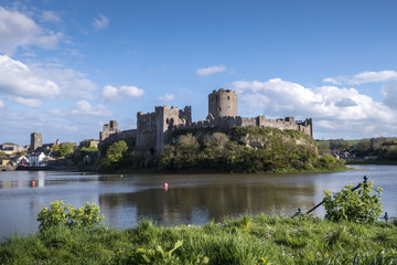 Pembroke Castle Pembroke Pembrokeshire Wales