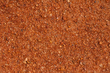 orange sand close-up. background