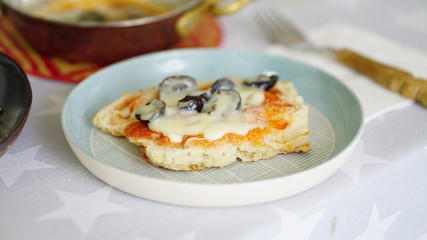 traditional breakfast omelette 