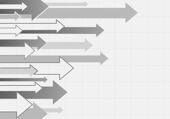 Financial Arrow Graph