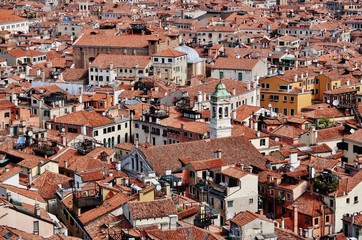 Fototapeta na wymiar Venedig, Blick vom Campanile