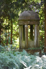Old crypt on the cemetery of Berlin-Stahnsdorf
