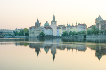 Fototapeta na wymiar Prague, view of the historical city centre