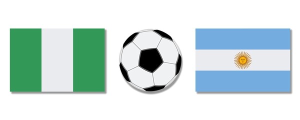Football. Nigeria - Argentine