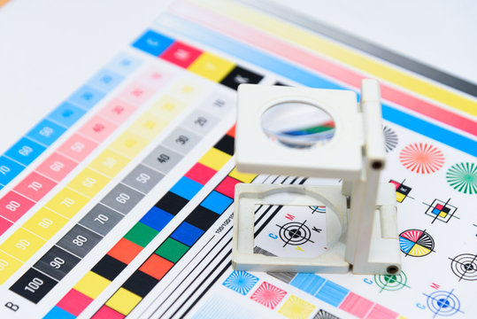 Printing Thread Counter checking registration Measurement Color Management Industry Object