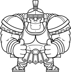 Cartoon Centurion Thumbs Up