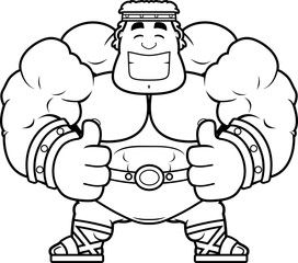 Cartoon Hercules Thumbs Up