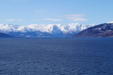 Sognefjord in Norwegen