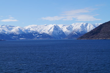 Obraz na płótnie Canvas Sognefjord in Norwegen