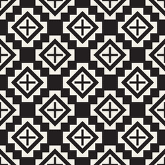 Fototapeta premium Seamless surface geometric design. Repeating tiles ornament background. Vector shapes pattern