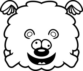 Crazy Cartoon Bear