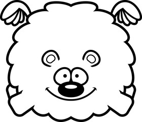 Flying Cartoon Bear