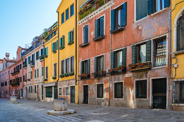Fototapeta na wymiar Stadt Venedig - Italien - Venezien - Veneto - Urlaub - Reise - Kultur - Europa