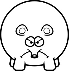 Angry Cartoon Mouse