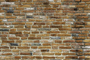 Brown old bricks wall Background texture. for add text message or backdrop for graphic design.