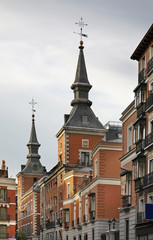 Fototapeta na wymiar Palace of Holy Cross in Madrid. Spain