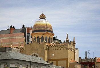 Fototapeta na wymiar Church of Santa Teresa y San Jose in Madrid. Spain