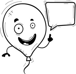 Cartoon Balloon Talking