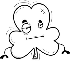 Cartoon Clover Bored
