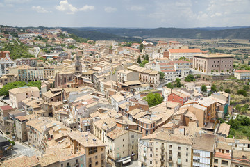 Fototapeta na wymiar View of Cardona, Catalonia, Spain.