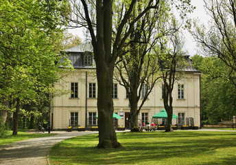 Museum of Boleslaw Prus at Spa park in Naleczow. Swietokrzyskie Voivodeship. Poland