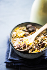 Healthy breakfast concept