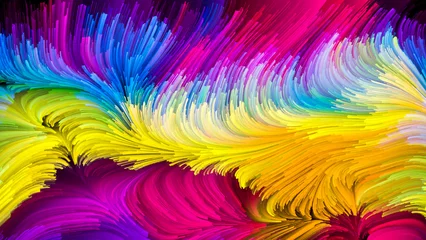 Rolgordijnen Modern Liquid Color © agsandrew
