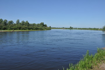 Fototapeta na wymiar Belarus. Pripyat river