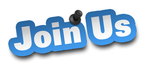 join us concept 3d illustration isolated