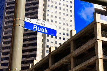 Dwntown Houston cityscape