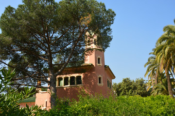 Gaudi's House-Museum in the Park Güell. Barcelona