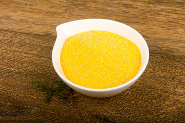 Raw polenta