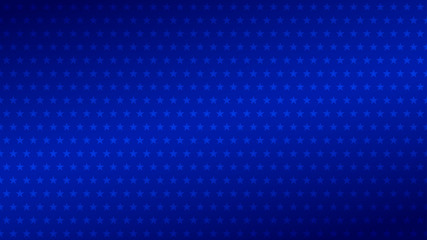Abstract background of small stars in blue colors.