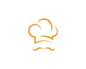 hat chef logo template
